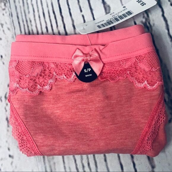 La Vie En Rose 5 pack Lacey Bikini Underwear - Picture 9 of 10